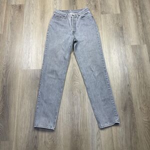 Vintage Levis 501 Jeans Womens 9 High Rise Straight Made USA 90s Denim Pants